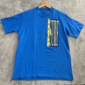 Vintage Surf Gear Shirt Mens Medium Serious Surf Beach Retro USA Single Stitch